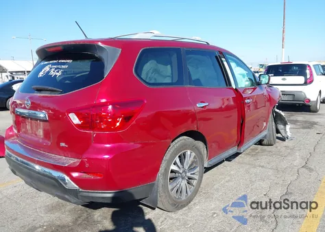 2017 Nissan Pathfinder Sl from USA, damaged, VIN 5N1DR2MN6HC681294